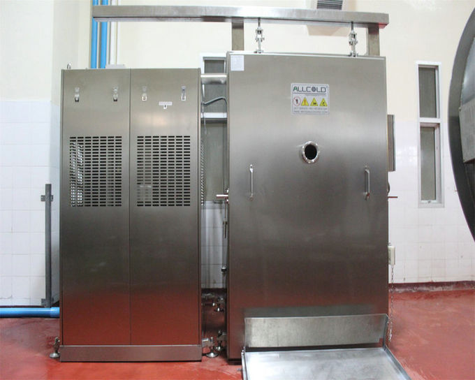 Refrigerador do vácuo do pão do controle R404A do PLC de 16.5KW 3P 1