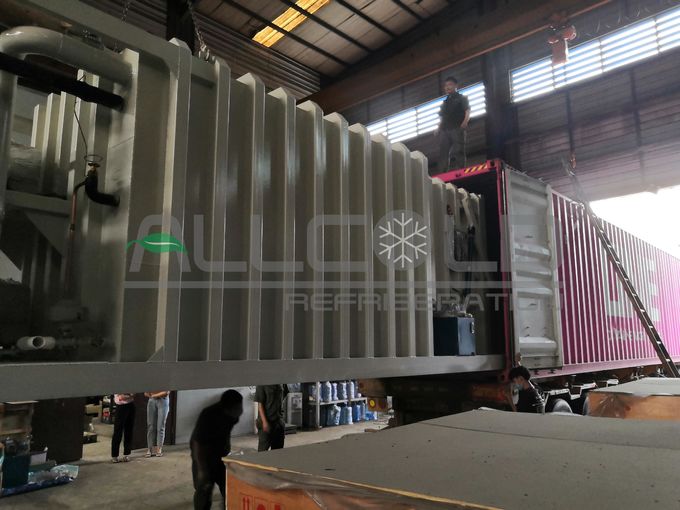 Vácuo vegetal de R404A - energia hidráulica de processamento logística refrigerando da máquina 0