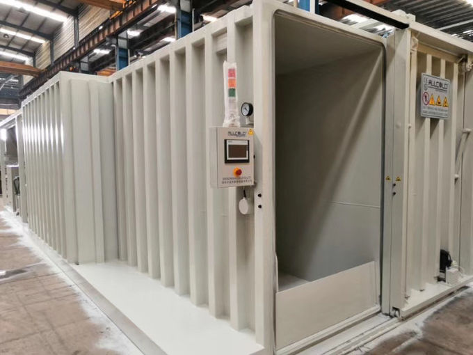 O refrigerador do vácuo dos espinafres/alface cresce rapidamente sistema de refrigeração do líquido refrigerante de R404A pre 0